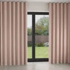 Zari Blush Wave Curtain Blinds Uk