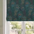 House Llewelyn-bowen Naughty Aubrey Printed Velvet Made To Measure Roman Blind Pavoa