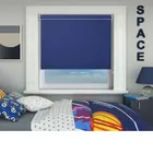 Bedtime Rich Blue Pelmet Roller Blind