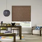 Empire Mahogany Roman Blinds