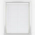 Dalby Bamboo Capella White Wooden Venetian Blind