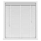 Pure White Real Wood With Cotton Tapes Blinds Uk