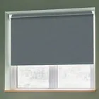 Topaz Graphite Grip Fit Roller Blinds