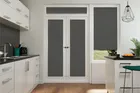 Precision Charcoal Grey - 25mm Slat Venetian Perfect Fit Blind