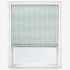 Orla Kiely Tiny Stem Duckegg Roman Blind