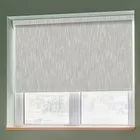 Shantung Silver Light Filtering Roller Blinds
