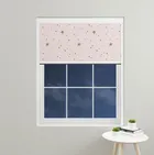 Whimsical Spark Rose Xl Blocout Blind