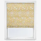 William Morris At Home Wild Tulip Ochre Roman Blind