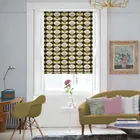 Oval Flower Seagrass Roman Blinds
