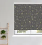 Night Safari Gold Roller Blinds
