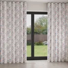 Laura Ashley Charlotte Coral Pink Wave Curtain Blinds Uk