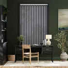 Stick On Sevilla Blackout Anchor Grey Vertical Blind