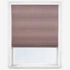 Touched By Design Luxe Faux Silk Rose Roman Blind