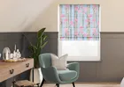 Birch Tree Velvet Spring Pastels - Twist&fit Roman Blind