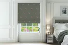 Sophie Allport Foxes Forest Green - Designer Roman Blind