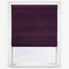 Venus Blackout Aubergine Roman Blind