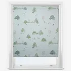 Sophie Allport Spring Cottage White Roller Blind