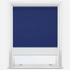 Aqualuxe Marine & White Double Roller Blind