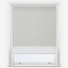 Double Roller Supreme Blackout Parchment & White Double Roller Blind