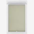 Optima Blackout Greige Perfect Fit Roller Blind