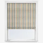 Tiverton Stripe Burnt Orange Roman Blind