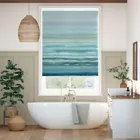 Strata Stripe Ocean Roller Blind