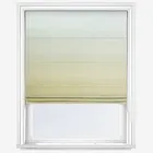 Casamance Winona White Moutarde Roman Blind
