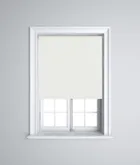 Darktex Fr White 3m Roller Blinds