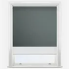 Optima Blackout Anthracite Grey & White Double Roller Blind