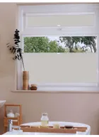 Perfect Fit® Blackout Light Grey Bottom Up Blind