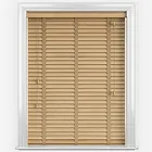 Dalby Trully Oak With Hessian Tapes Wooden Venetian Blind