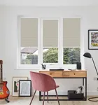 Luna Bone 25mm Perfect Fit Pleated Blinds