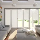 Bifold Clickfit Duoluxe Soft White Pleated Blind