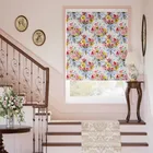 Twist2go Bow Bouquet Faux Silk Cream Roller Blind
