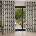 Emily Bond Marley Coal Wave Curtain Blinds Uk