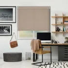 Luxe Sand No Drill Roller Blind