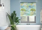 Kolkata Velvet Spring Mist - Twist&fit Roman Blind