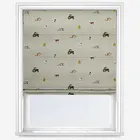 Sophie Allport On The Farm Soft Grey Roman Blind