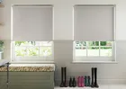 Trinity (blackout) Dove - Motorised Roller Blind