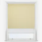 Double Roller Fusion Blackout Ivory & White Double Roller Blind