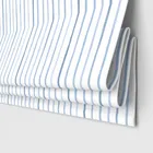 Laura Ashley Painterly Stripe Dark Seaspray Motorised Blinds Uk