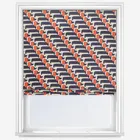 Orla Kiely Dog Show Whale Roman Blind