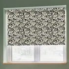 Rosalee Ebony Light Filtering Roller Blinds