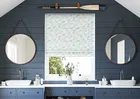 Mosaic Tile Aquamarine - Twist&fit Roman Blind