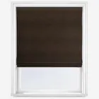 Belvoir Recycled Chocolate Roman Blind