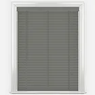 Plass Embossed Slate Grey With Gallant Tapes Faux Wood Venetian Blind