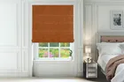 Etna Terracotta - Basketweave Roman Blind