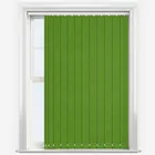 Deluxe Plain Apple Green Vertical Blind