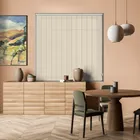 Roma Beige Vertical Blind