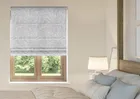 Acoustic Velvet Dove Grey - Twist&fit Roman Blind